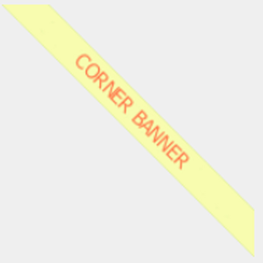 Corner Banner
