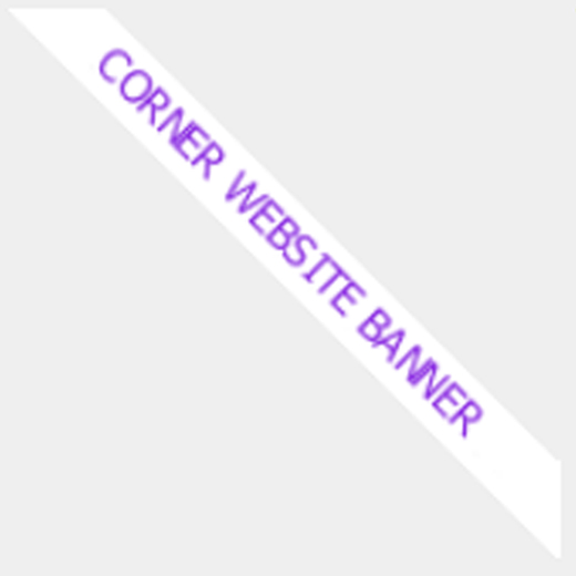 Corner Website Banner